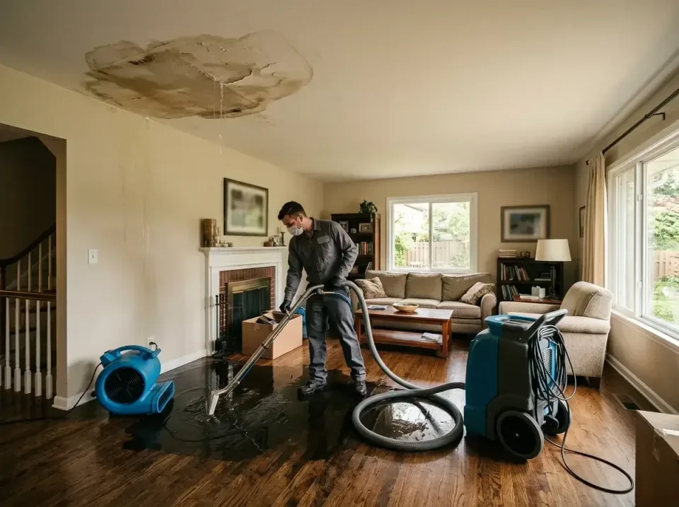 attic-pipe-burst-ceiling-drip-008 — frequently asked questions, Water Damage Restoration & Carpet Care in Booneville, MS